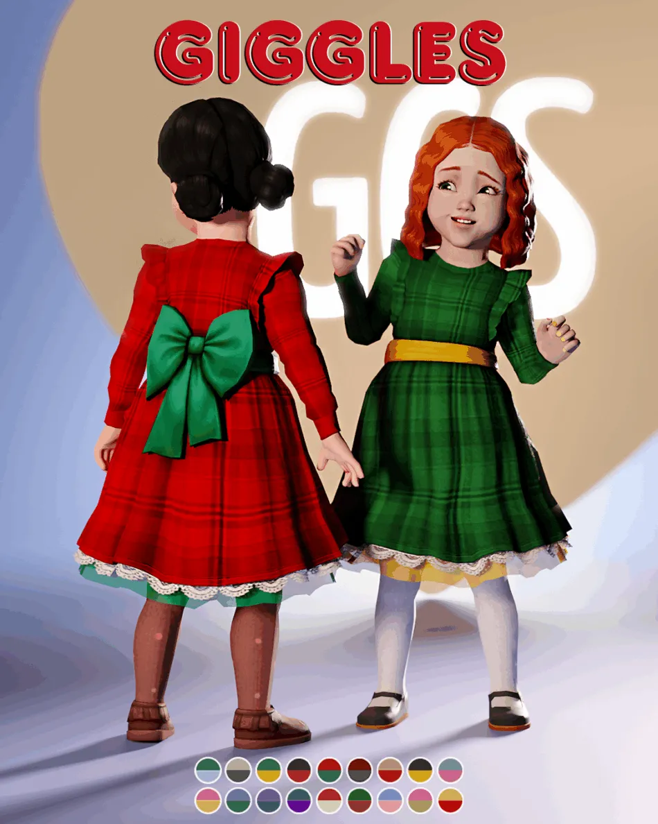 GCS - December's CC 2022 | Christmass Dress Toddler - Image 1
