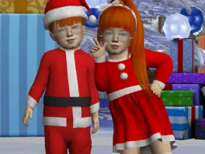LITTLEWONDERS SANTA OUTFITS TS4 | Toddler