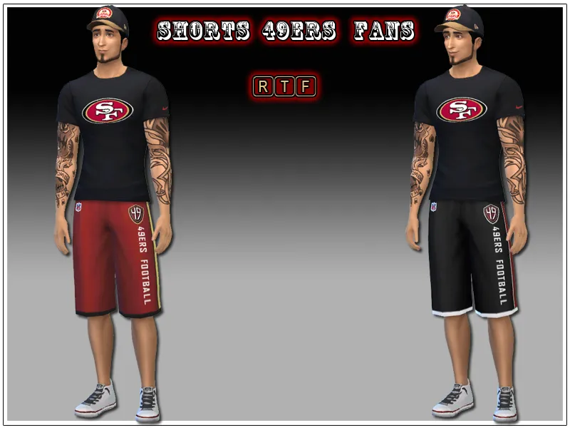 Shorts 49ers Fans