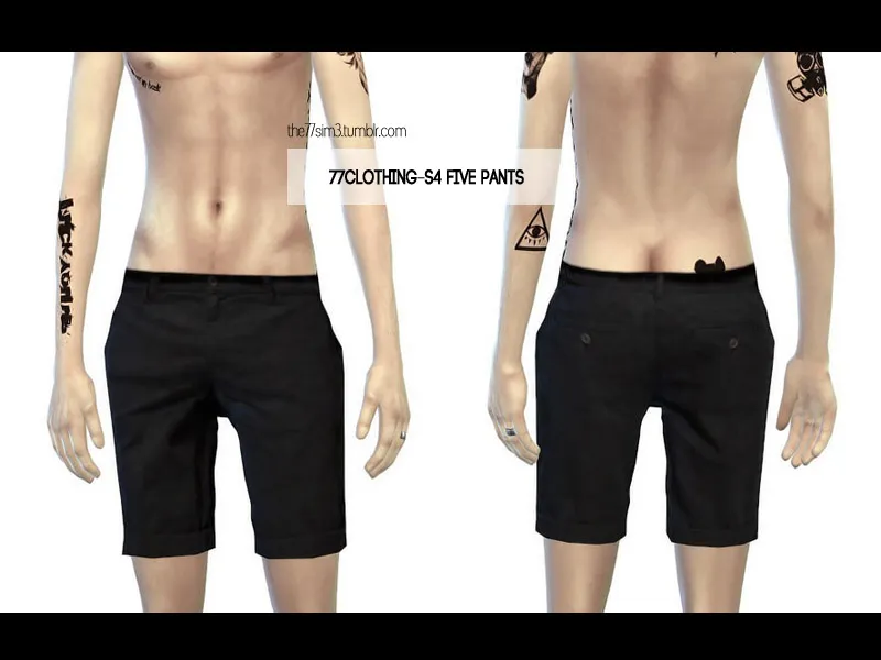 77Clothing-S4 Five pants