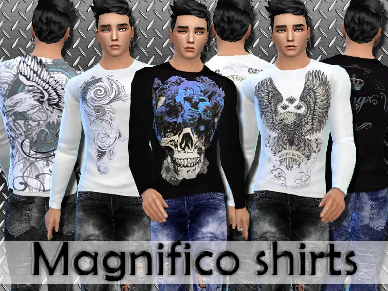 Longsleeves Magnifico shirts