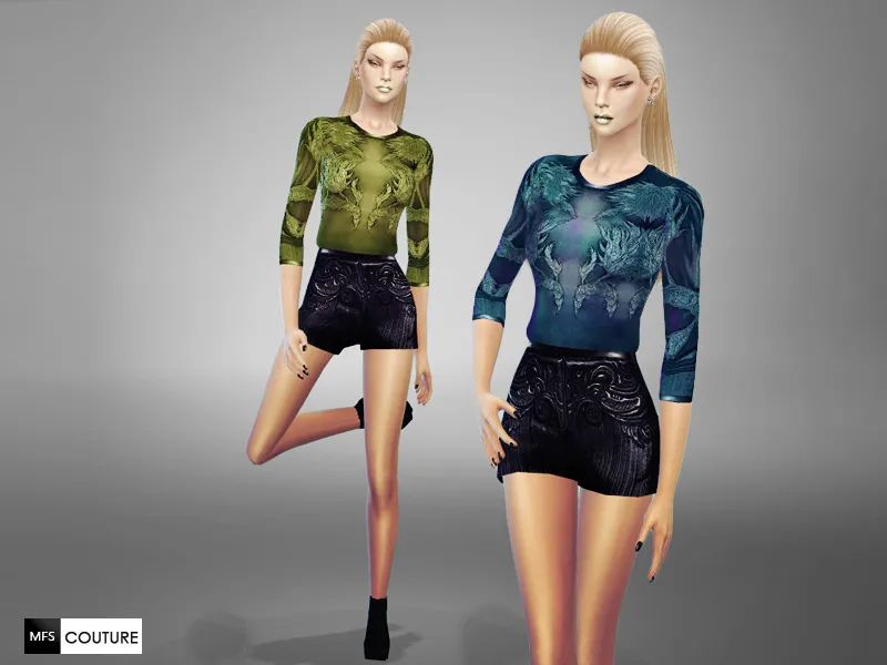 MFS Semi-Transparent Romper