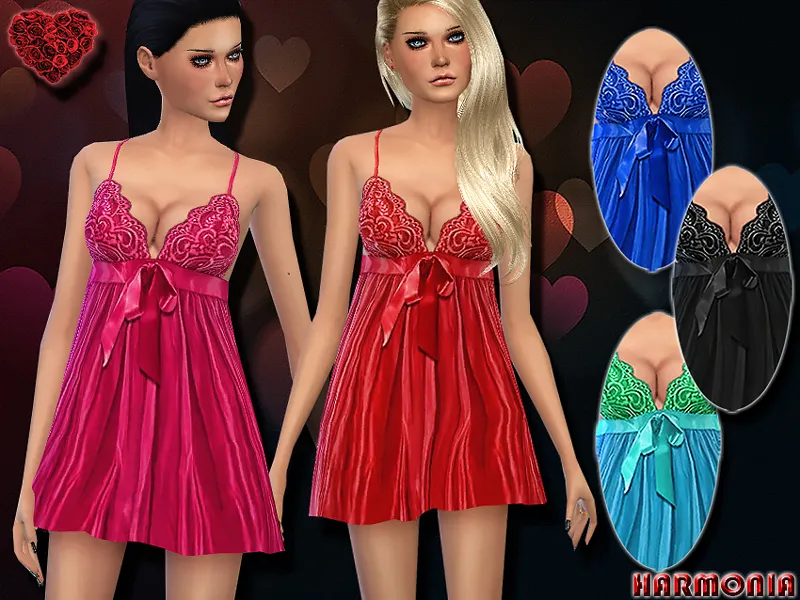 Flyaway Pleated Babydoll