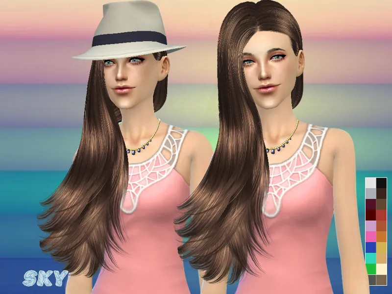 skysims hair 259