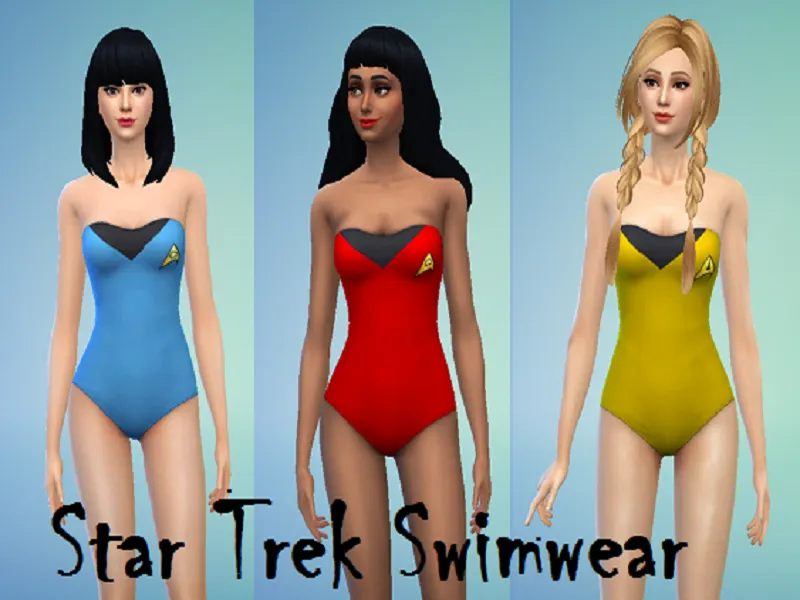 Star Trek TOS Swimsuits