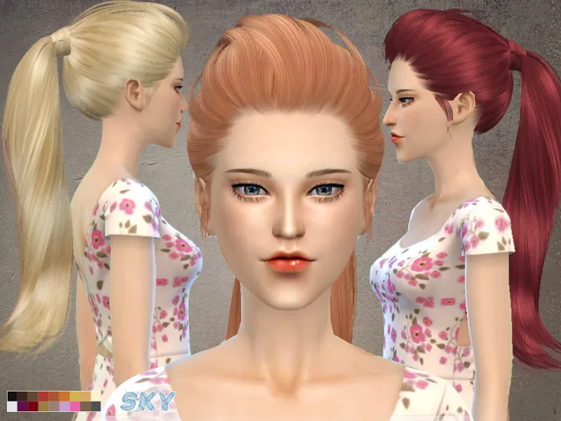Skysims Hair 266-hell