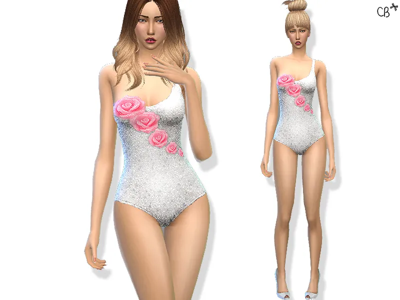 Flower power swimsuit