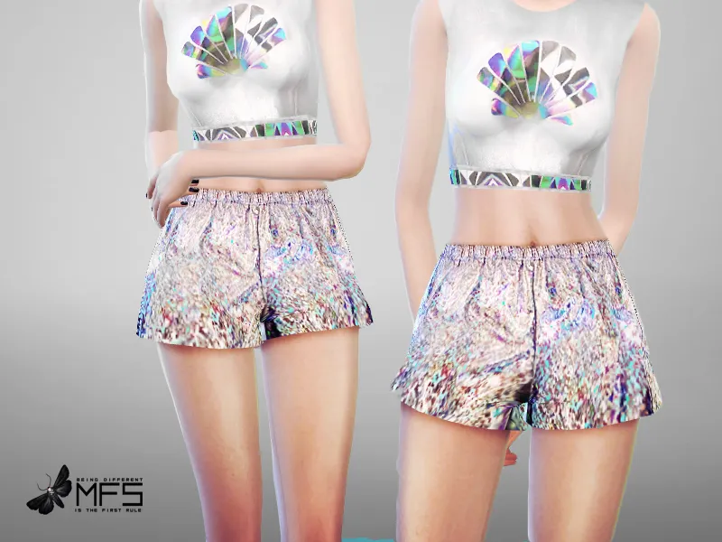 MFS Holographic Shorts