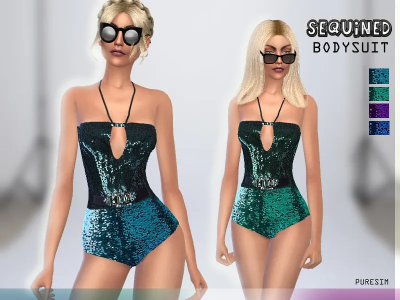 Sequined Bodysuit