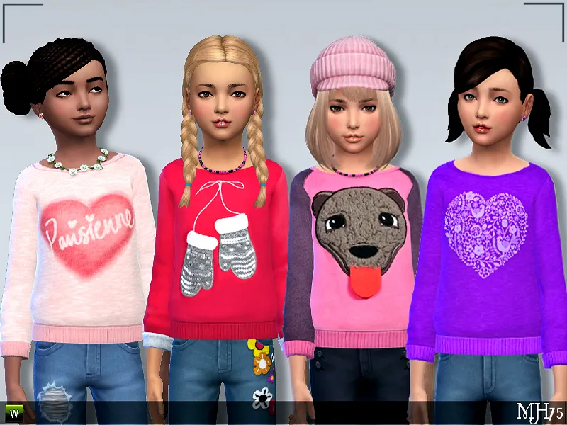 S4 Sweet Child Sweaters