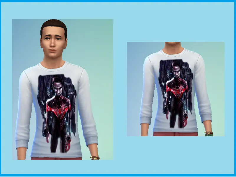 Male Miles Morales Spidey Sweater