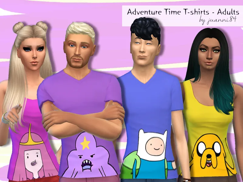 Adventure Time T-shirts for Adults