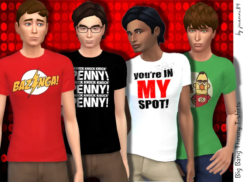 Big Bang Theory T-shirts for Adults