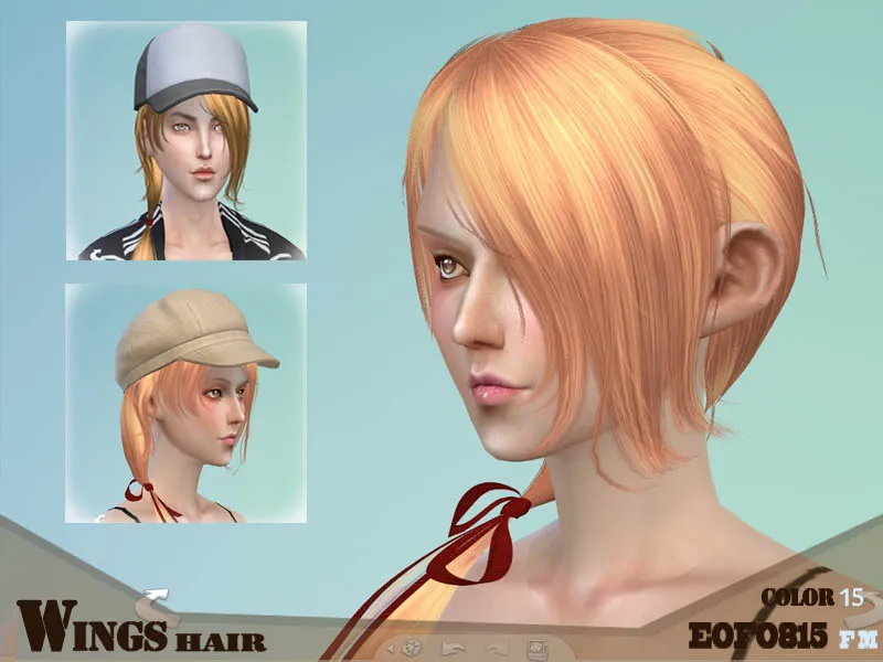 Wings HAIR sims4 EOF0815 f m