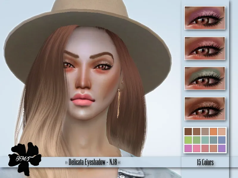 IMF Delicata Eyeshadow N.18