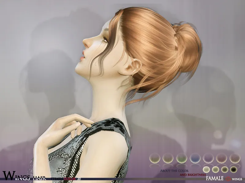 Wings Hair SIMS4 TTS1023 F