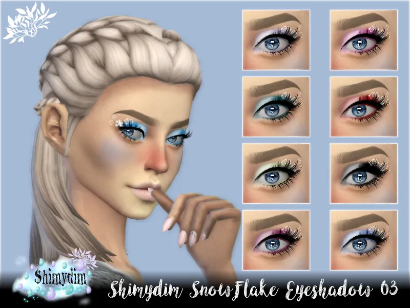 Shimydim Snowflake Eyeshadow 03