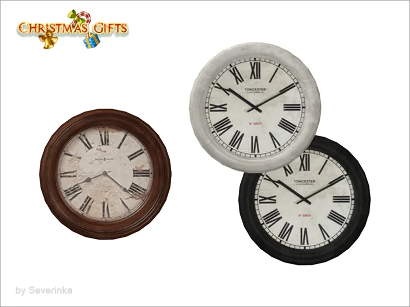 [Christmas Bedroom] - floor clock