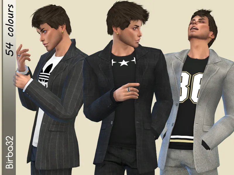 Classic Jacket with T-shirt