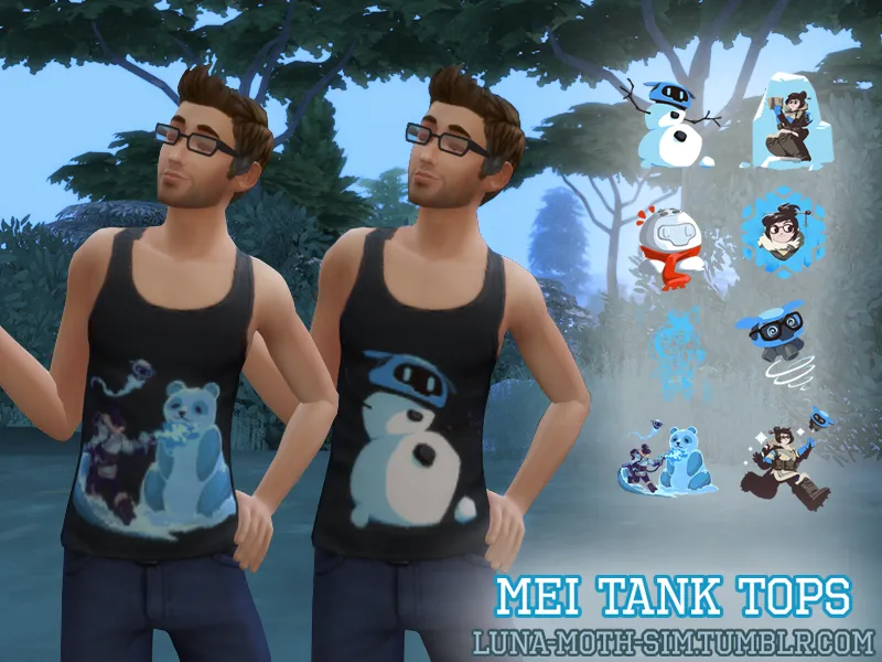 Male Mei Tank Top