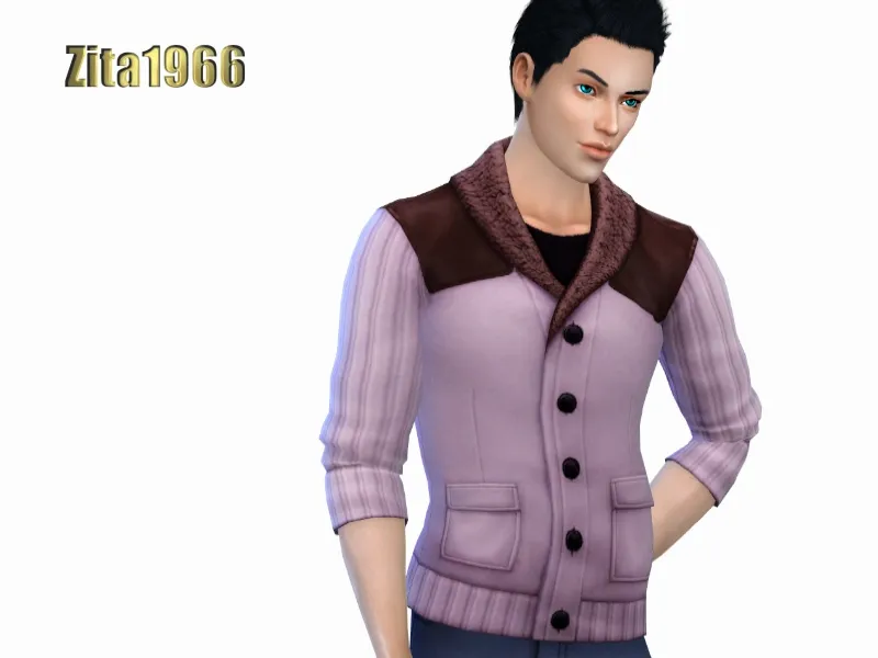 Pink Sweater - The Man