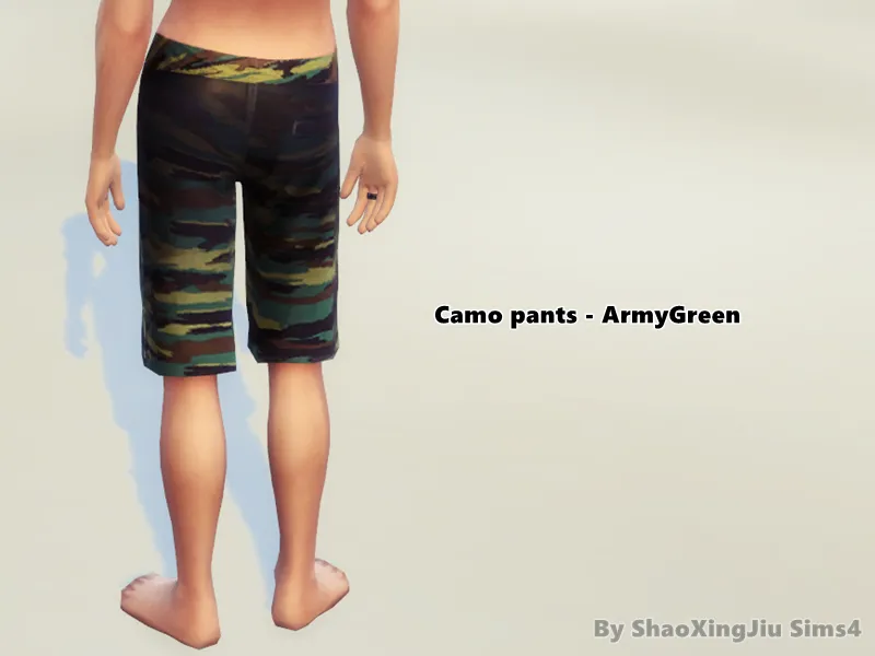 Camo pants