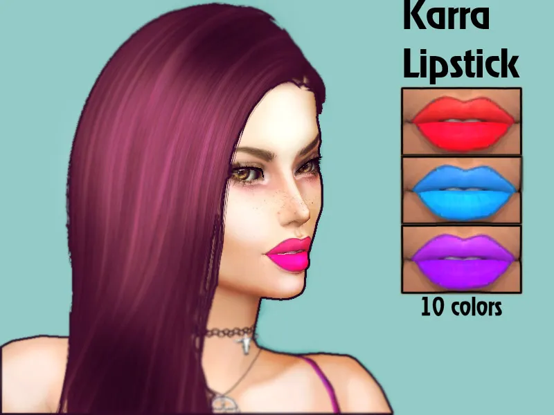 Sharareh: Karra lipstick