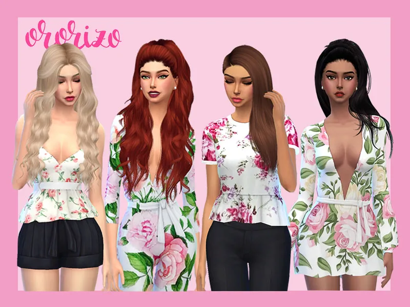 Ororizo - Flower Collection - meshes needed