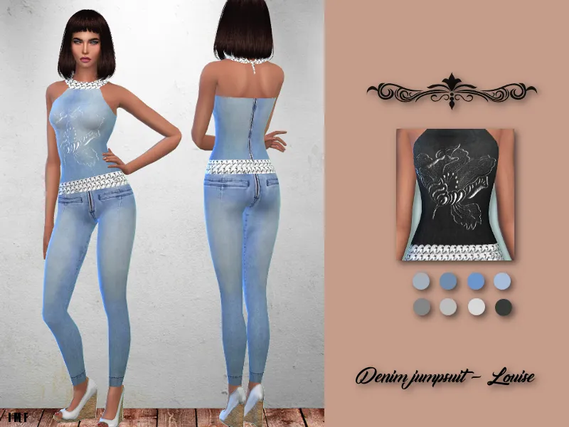 IMF Denim Jumpsuit - Louise