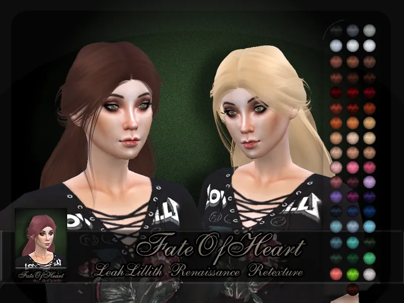 FateOfHeart - LeahLillith Renaissance Retexture Mesh Needed