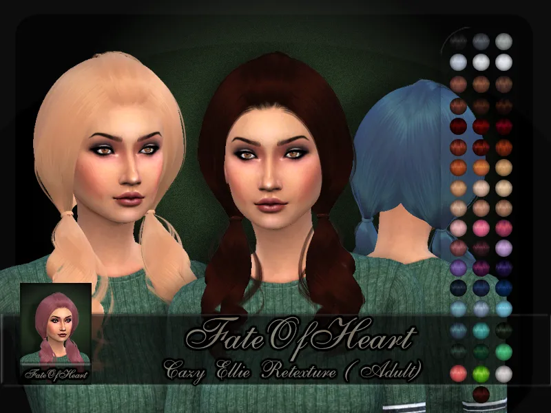 FateOfHeart - Cazy Ellie Retexture (Adult) Mesh Needed