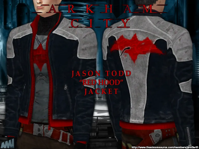 Arkham Red Hood Jacket