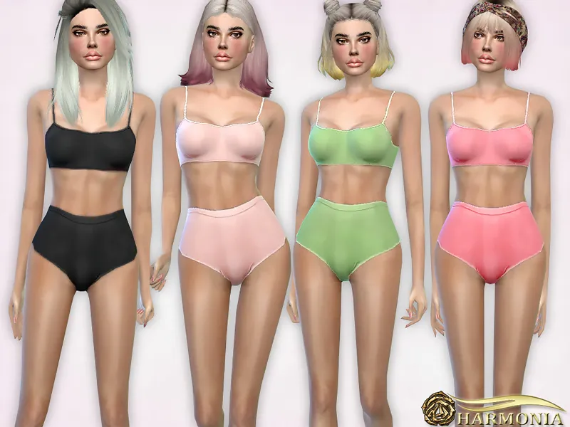 Basic Bralet~Knicker Co-ord