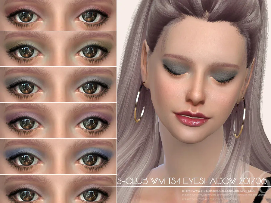 S-Club WM thesims4 Eyeshadow 201706