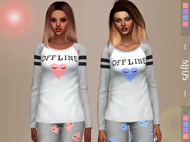 S4 Saffron Barker Offline PJ Top