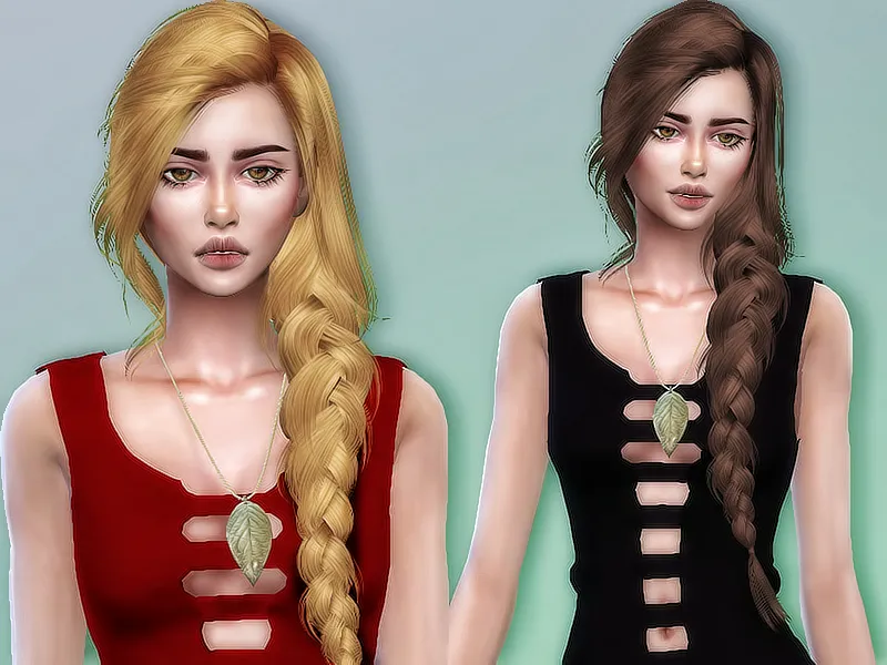 Sharareh: Skysims' 257 hair retexture