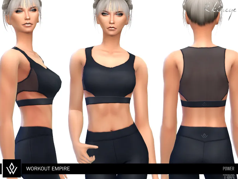 Workout Empire - Power - Sheer Bra
