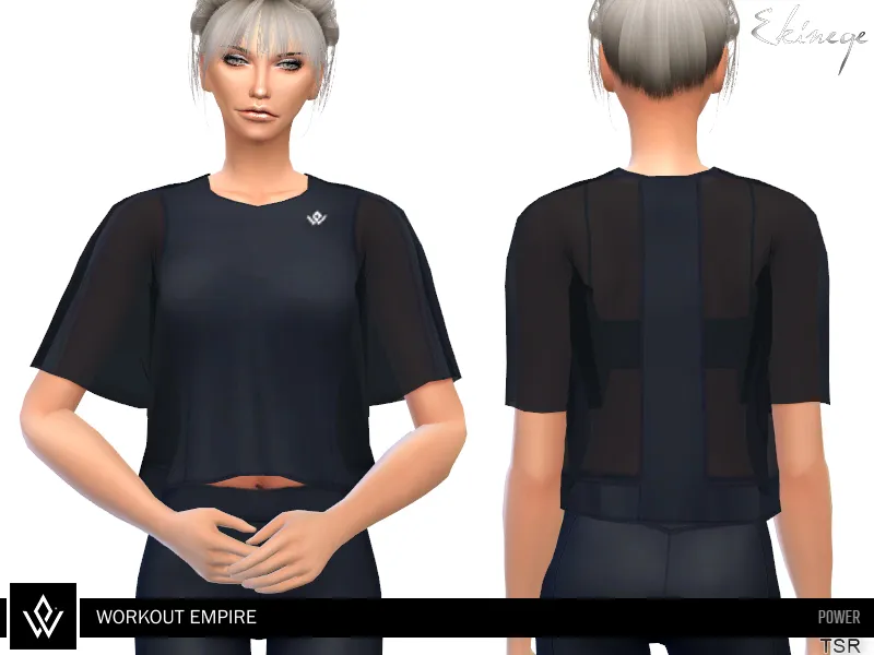 Workout Empire - Power - Sheer Tee