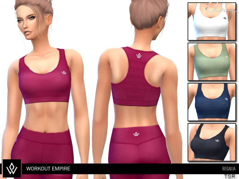 Workout Empire - Regalia - Sports Bra