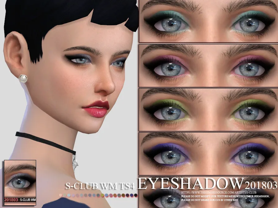 S-Club WM ts4 Eyeshadow 201803