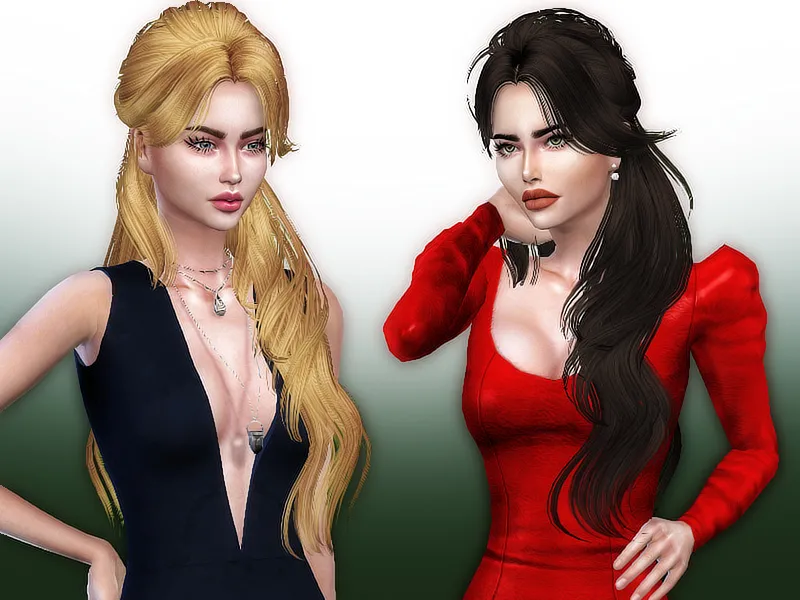 Skysims' 068 hair retexture