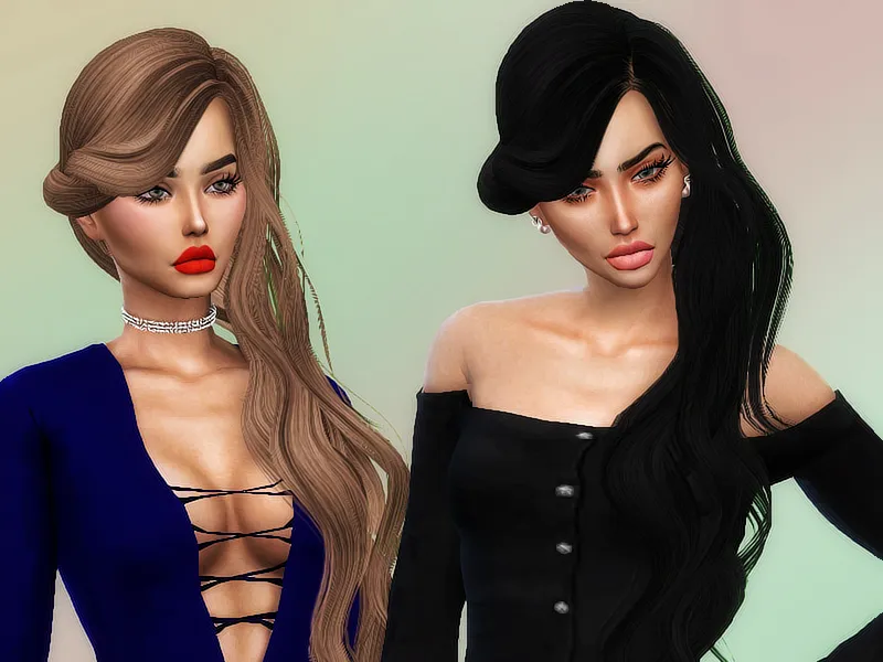 Skysims'276 hair retexture