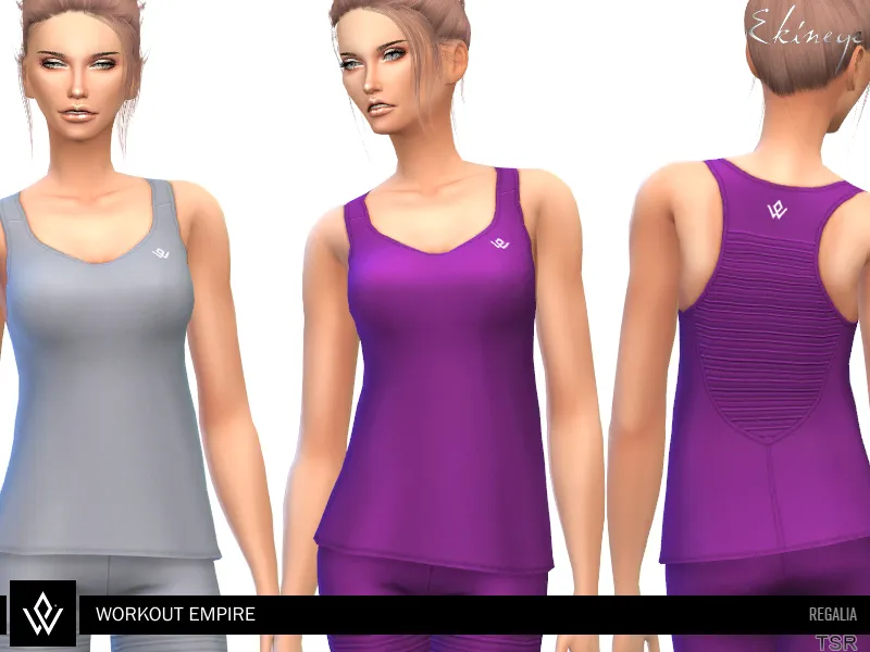 Workout Empire - Regalia - Loose Tank - 2