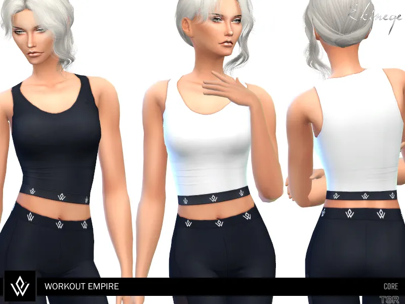 Workout Empire - Core - Longline Bra - 1