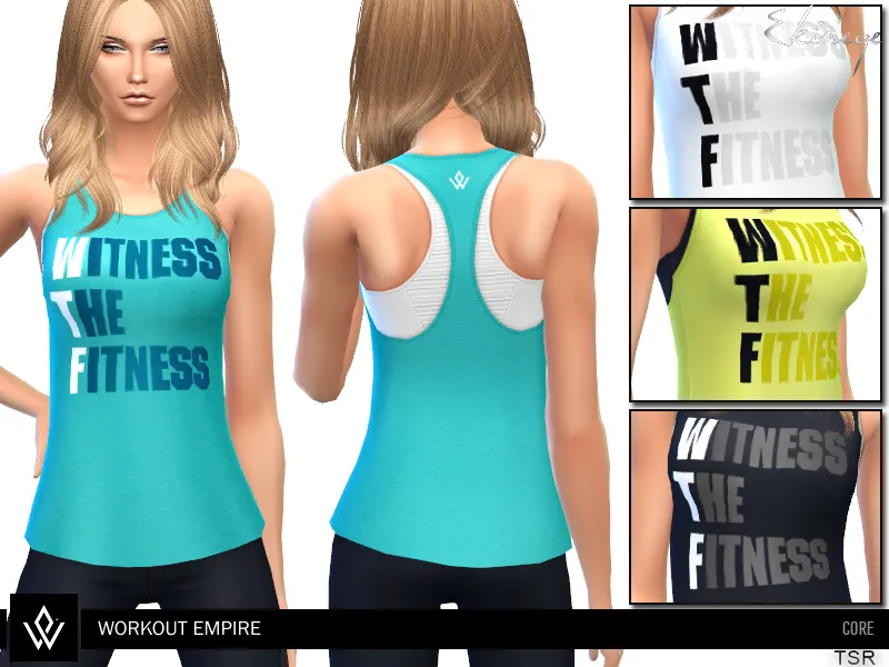 Workout Empire - Core - WTF Tank