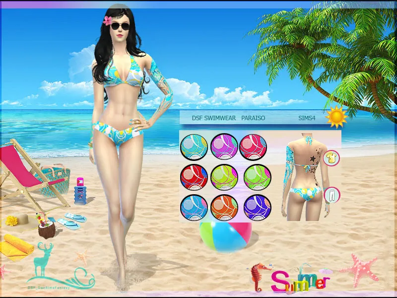 DSF SWIMWEAR PARAISO