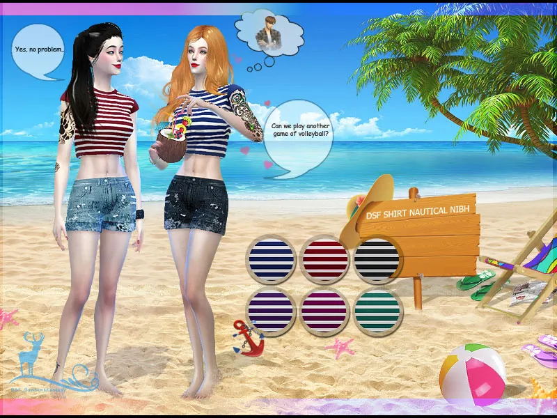 DSF SHIRT NAUTICAL NIBH