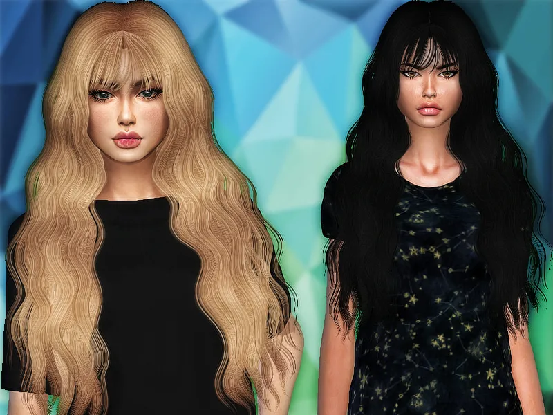 Mermaid hair retexture - Mesh needed