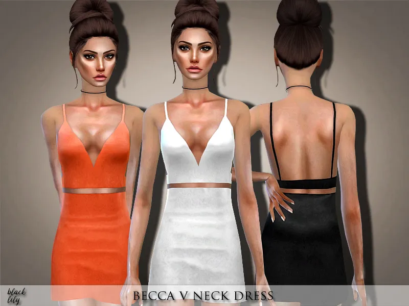 Becca V Neck Dress
