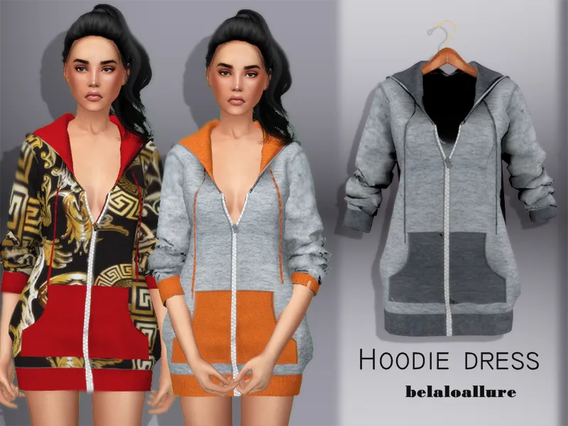belaloallure_Hoodie dress